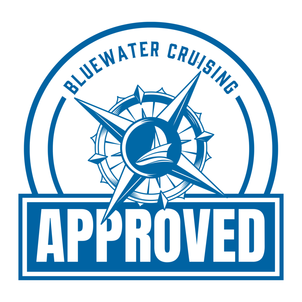 Bluewater Cruising Approved seal